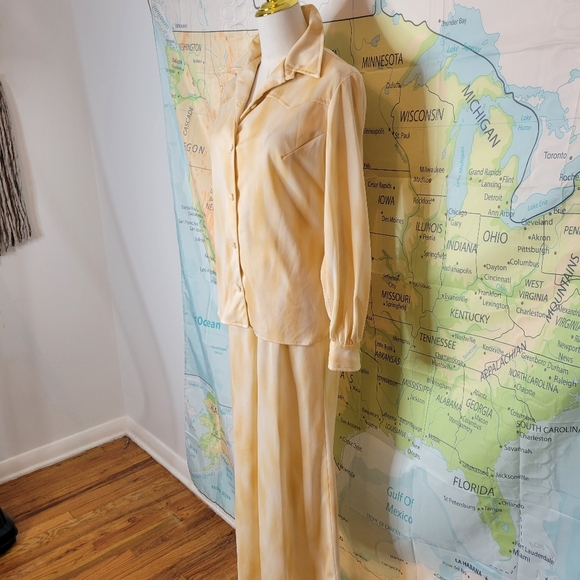 Vintage 1970s Western Women's Leisuresuit - Picture 4 of 16